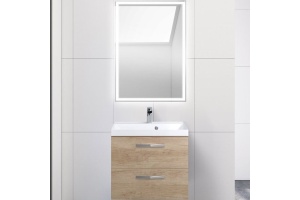 Комплект мебели Belbagno Aurora 60 светлое дерево