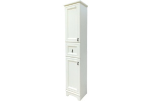 Шкаф-пенал Misty Лувр L слоновая кость - 2