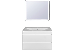 Тумба подвесная Атлантика 100, Люкс антискрейч, PLUS - 3