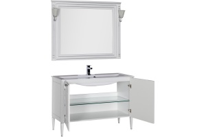 Мебель для ванной Aquanet Паола 120 белая - 3