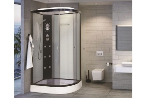 Душевая кабина NG-1903-01L (1200х800х2200) низкий поддон(16см) стекло ТОНИРОВАННОЕ