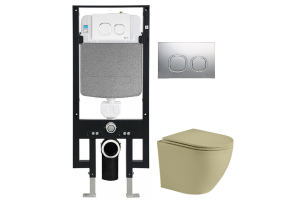 Комплект Weltwasser AMBERG 497 + MERZBACH 004 MT-GN + AMBERG RD-MT CR (10000006641)