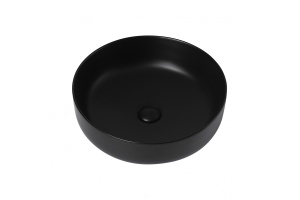 Раковина накладная ABBER Bequem 46 черная матовая (AC2100MB) - 2
