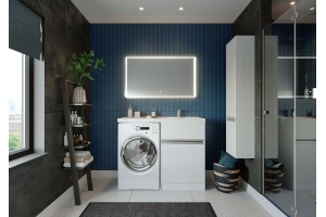 Тумба для комплекта Акватон Лондри 60 под стиральную машину - 2