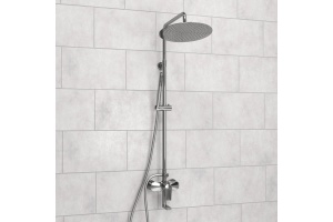 Душевая система WasserKraft 30 хром - 2