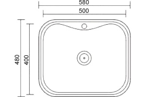 Мойка кухонная Seaman Eco Wien SWT-5848 - 2