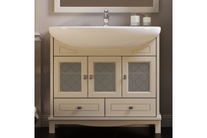 Мебель для ванной Opadiris Омега 90 cлоновая кость - 2