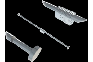 Карниз для ванны Wasserkraft Dinkel 200 серебро