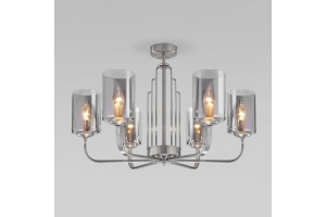 Люстра на штанге Eurosvet Defi 60138/6 сатин-никель