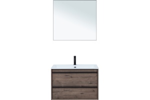 Тумба для комплекта Aquanet Lino 80 дуб веллингтон - 2