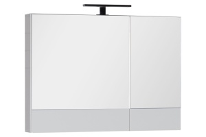 Зеркало-шкаф Aquanet Нота 90 камерино белый
