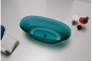 Ванна из полиэфирной смолы Abber Kristall 170х75 бирюзовый - 3