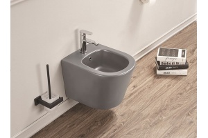 Биде подвесное Ceramalux светло-серый (5330MH) - 2