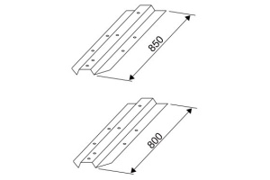 Ножки для акриловой ванны RAVAK Rosa (CY55000000) - 2