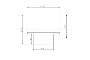 Потолочный светодиодный светильник Maytoni Technical Planet C009CW-L12B4K - 2
