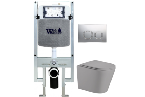 Комплект Weltwasser AMBERG 497 ST + SALZBACH 004 MT-GR + AMBERG RD-CR (10000006760)