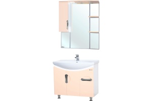 Мебель для ванной Bellezza Лагуна 75 бежевая