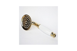 Смеситель для ванны Magliezza Grosso bianco золото (50119-3-do) - 2