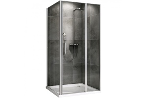 Душевой уголок Abber Sonnenstrand 130х100 хром стекло прозрачное