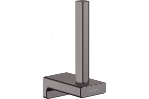 Держатель запасного рулона туалетной бумаги AddStoris Hansgrohe 41756340, шлиф. черный хром