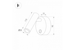 Бра Arlight BED 029634 - 2