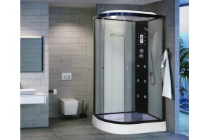 Душевая кабина NG-1903-01R (1200х800х2200) низкий поддон(16см) стекло ТОНИРОВАННОЕ