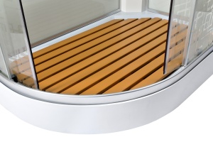 Душевая кабина Deto EM 1512R с гидромассажем и электрикой - 3