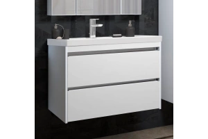 Тумба с раковиной Opadiris Фреш 80 белый