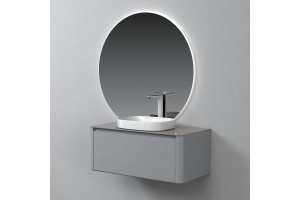 Зеркало Black&White Universell 100 с подсветкой - 2