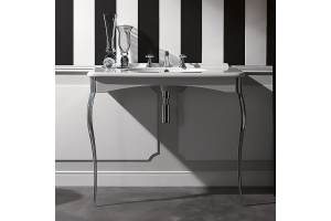 KERASAN Retro Ножки для консоли 1049K0 (комплект 2шт.), цвет хром