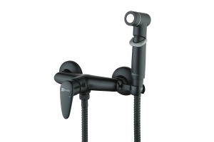 Гигиенический душ Lemark Pramen черный (LM3318BL)