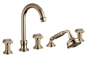 Смеситель для ванны Cezares OLIMP бронза (OLIMP-BVD-02-Sw)