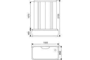 Душевой бокс Arcus AS-205 - 3
