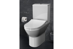 Напольный унитаз VitrA Integra Round белый с сиденьем микролифт - 2