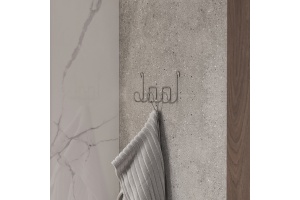 Крючок DIWO Смоленск П16538 тройной, хром - 3