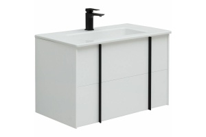 Тумба под раковину Allen Brau Reality 80 белый матовый