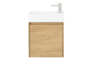 Тумба с раковиной Belbagno Kraft Mini 50 L светлое дерево - 2