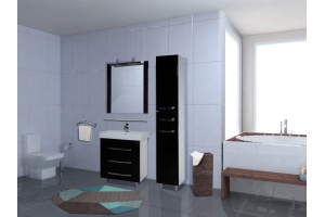 Зеркало Bellezza Рокко 50 черное - 2