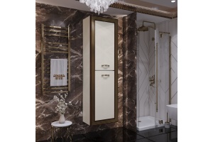 Шкаф-пенал Opadiris Карат золотая патина