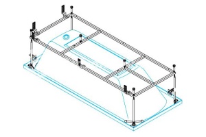 Металлический каркас METAURO-Central-MF - 2