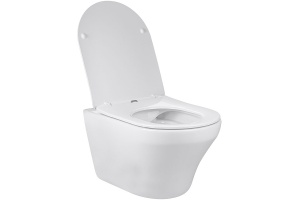 Подвесной унитаз Vincea Edge-M белый с сиденьем микролифт - 3