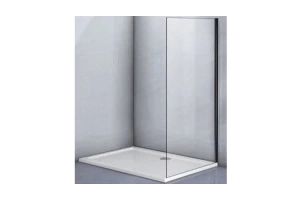 Боковая стенка Veconi Rovigo 100x195 профиль черный (KP06B-100-01-19C4)