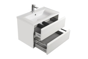 Тумба с раковиной Aquaton Римини 80 белый - 3