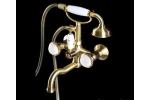 Смеситель для ванны Boheme Satine (313-ST) - 2