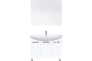 Мебель для ванной Misty Лаванда 105 прямая