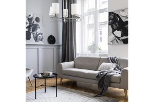 Люстра на штанге Escada Eclipse 10166/5PL Chrome - 3