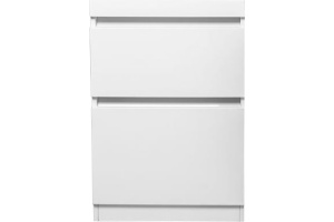 Тумба для комплекта Style Line Даллас 115 Люкс Plus напольная, белая