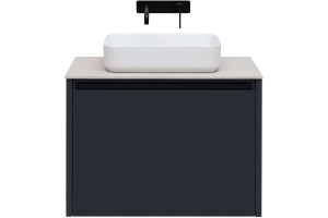 Тумба под раковину Allen Brau Fantasy 80 черный матовый - 3