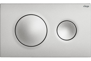 Клавиша смыва, Viega, Prevista, Visign for Style 20, для унитаза, ширина, мм-220, глубина, мм-8, высота, мм-130, тип смыва-двойной, тип управления-ручной нажимной, м - 2