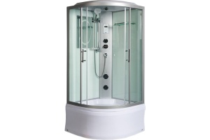 Душевая кабина Weltwasser WW500 Halle 1004 100х100 хром (10000003249)